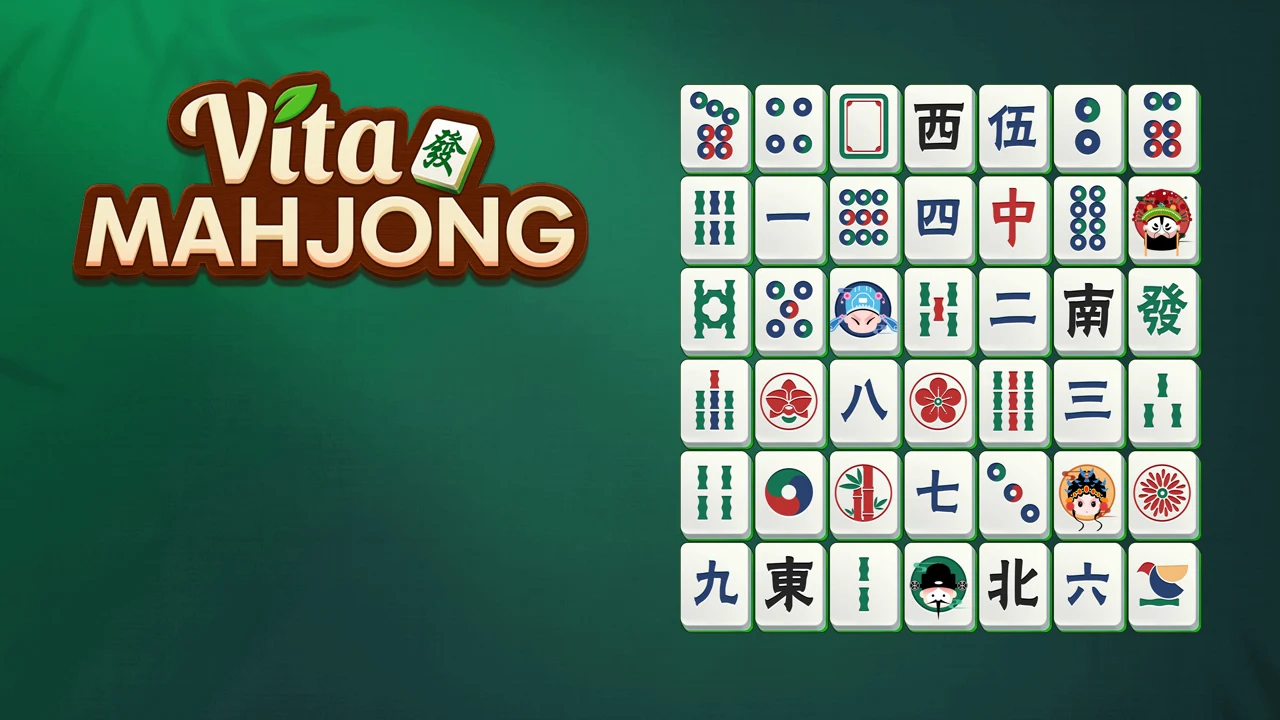 Vita Mahjong gameplay cover image