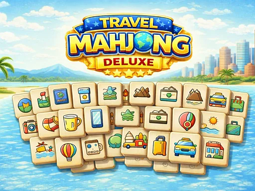 Travel Mahjong Deluxe gameplay board cover